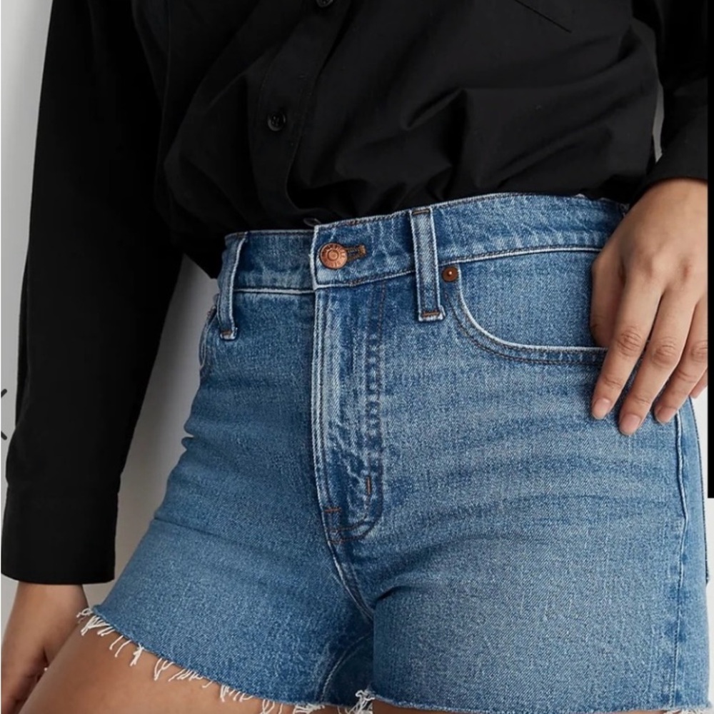 MADEWELL Denim Blue Women's Shorts